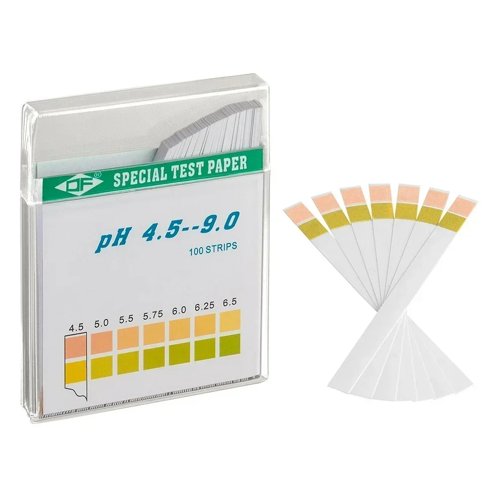 Marine Aquarium Water Test Kit - 100pcs/pack PH Value Test Strip 4.5-9.0
