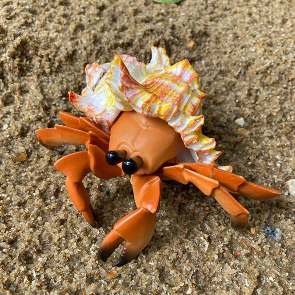 Marine Aquarium Hermit Crab - Simulation Hermit Crab Artificial Pagurian Crab