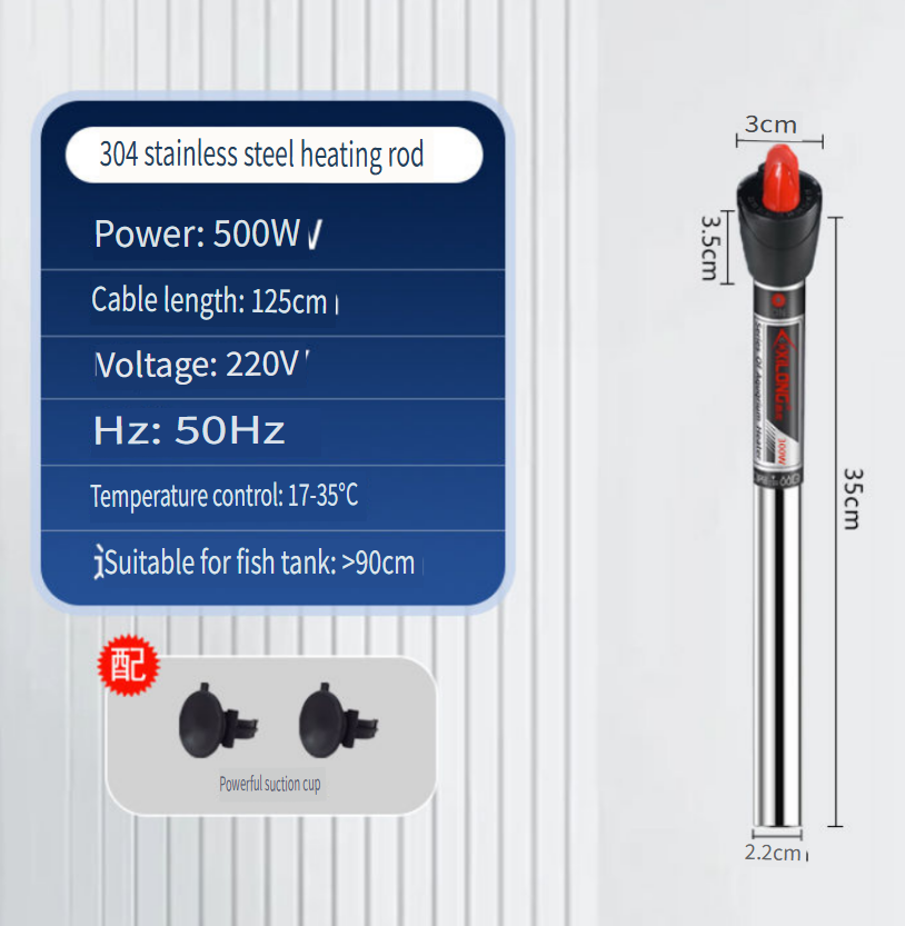 Aquarium Marine Color - Xilong Stainless Steel Aquarium Heater Submersible