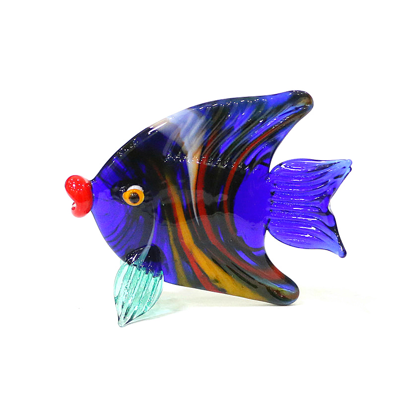 Murano Glass Sea Fish Mini Fig - Aquarium Marine Color review and price