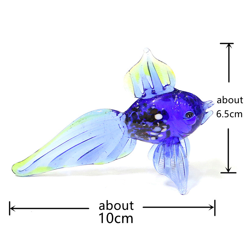 Murano Glass Sea Fish Mini Fig - Aquarium Marine Color review and price