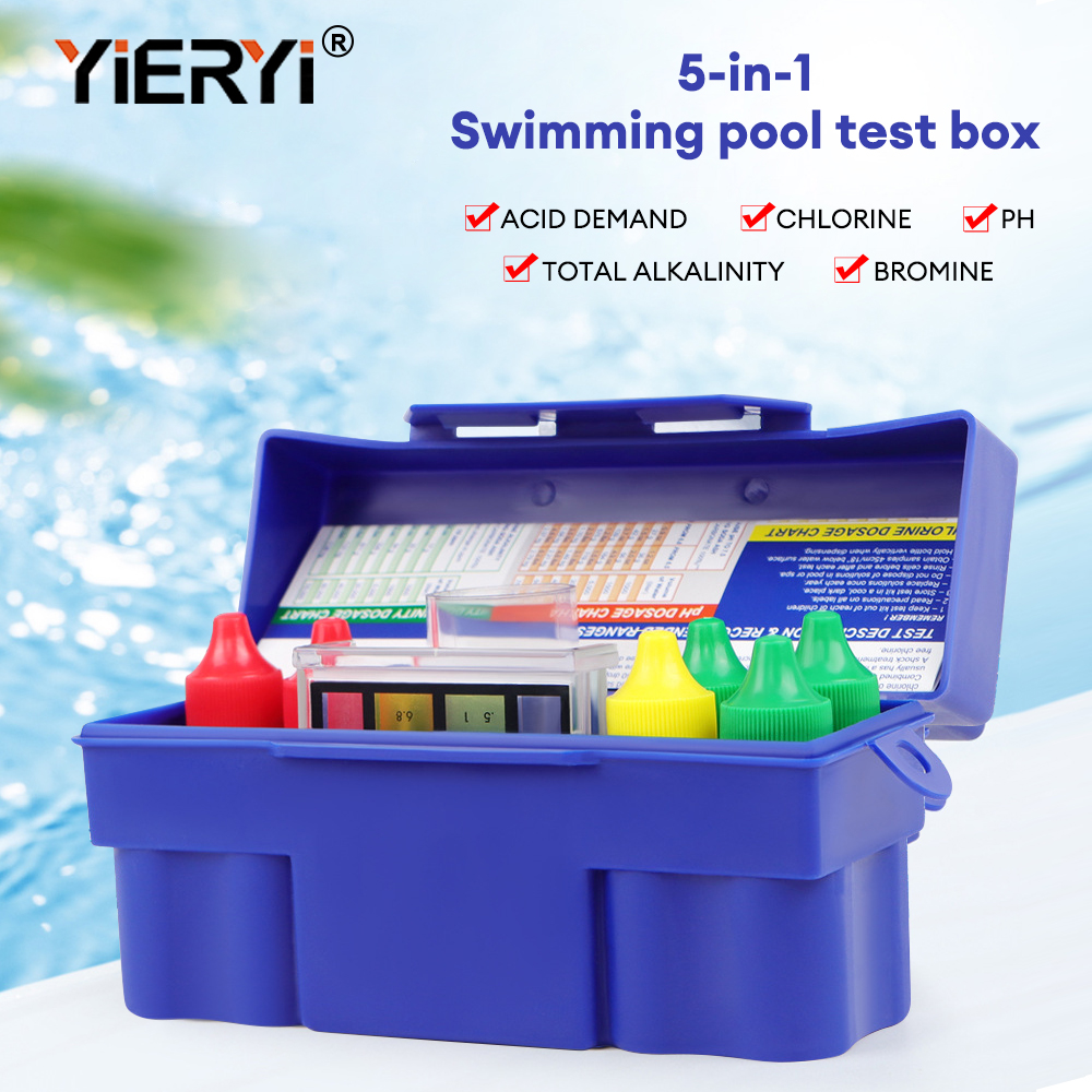 Yieryi 5-Way Test Kit For Pool - Marine Aquarium Water Test Kit review and price