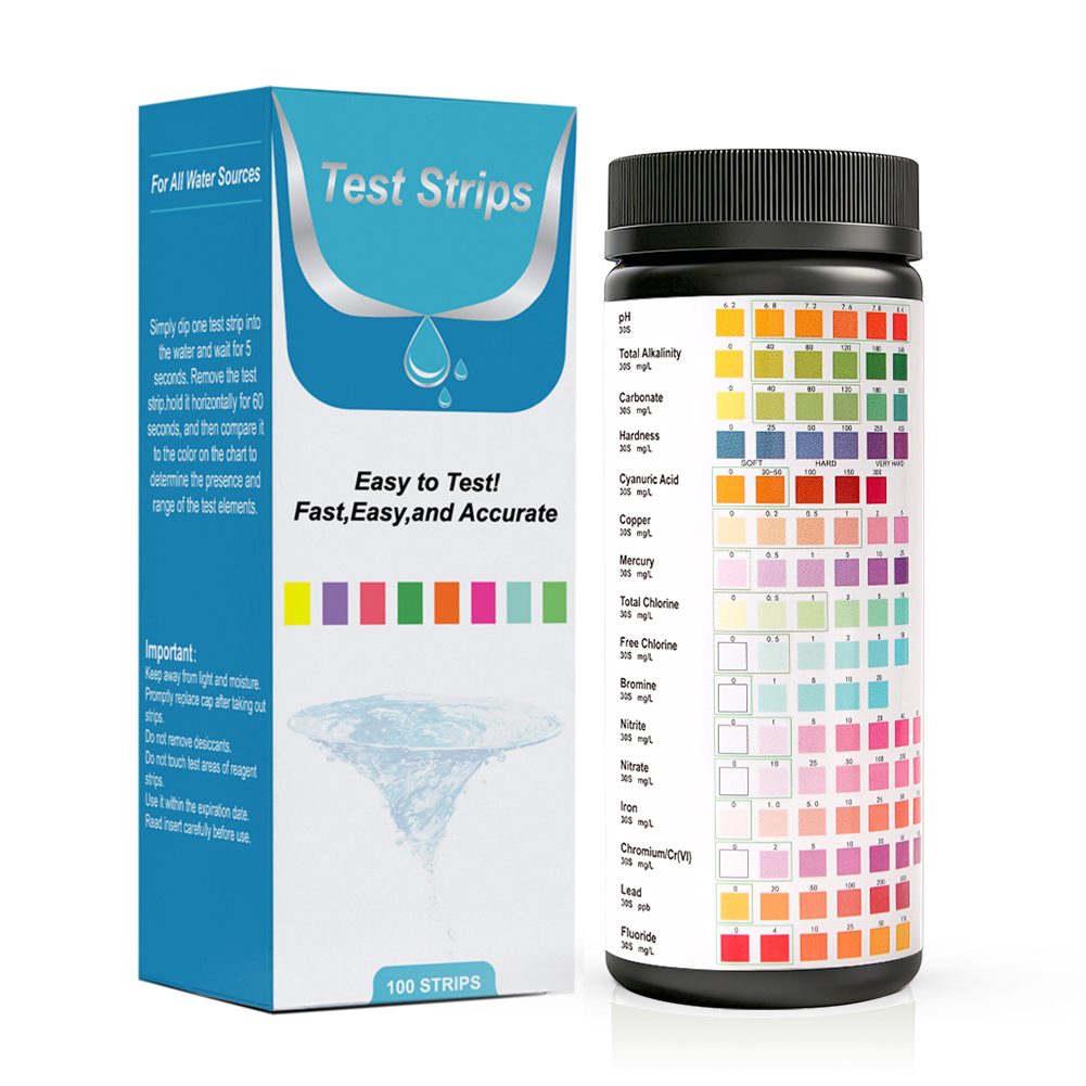 Yieryi 16 in 1 Water Test Stri - Marine Aquarium Water Test Kit review and price
