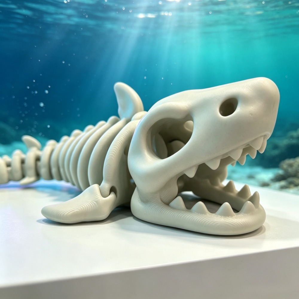 Shark Skeleton Aquarium Decor  - Marine Aquarium Decorations review and price