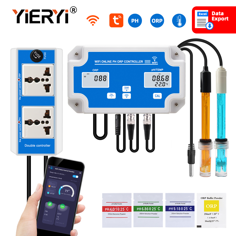 Smart WIFI Online Meter PH ORP - Marine Aquarium Water Test Kit review and price