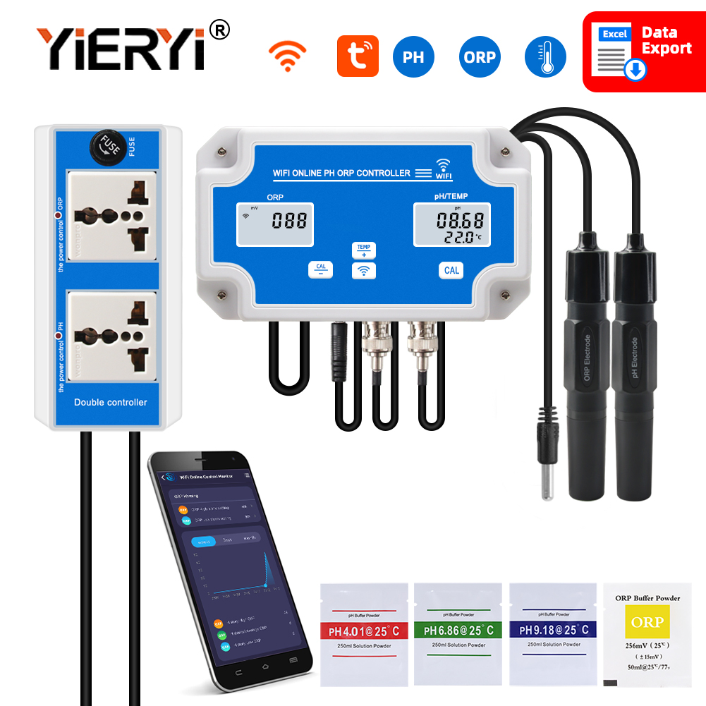 Smart WIFI Online Meter PH ORP - Marine Aquarium Water Test Kit review and price