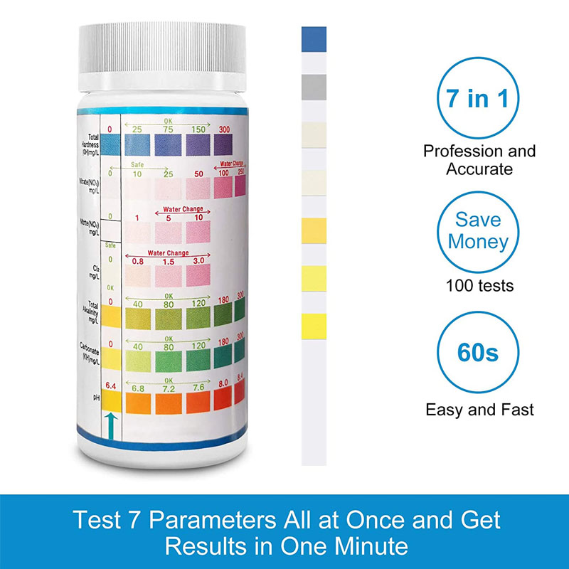7-IN-1 Aquarium Test Strips 10 - Marine Aquarium Water Test Kit review and price