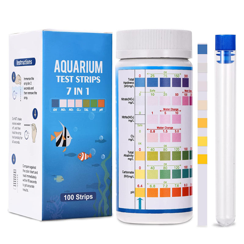 7-IN-1 Aquarium Test Strips 10 - Marine Aquarium Water Test Kit review and price
