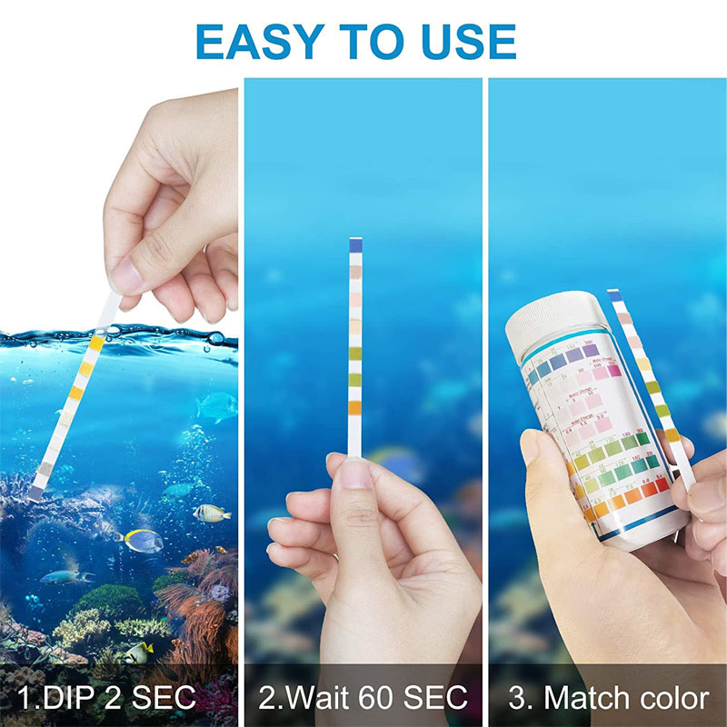 7-IN-1 Aquarium Test Strips 10 - Marine Aquarium Water Test Kit review and price