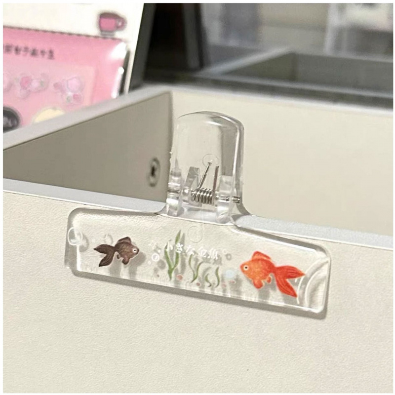 1PC Transparent Acrylic Goldfi - Marine Aquarium Decorations review and price