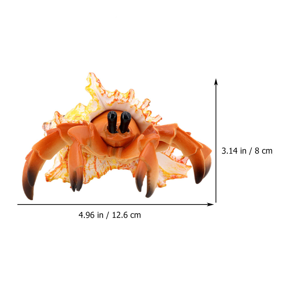 Simulation Hermit Crab Artific - Marine Aquarium Hermit Crab review and price