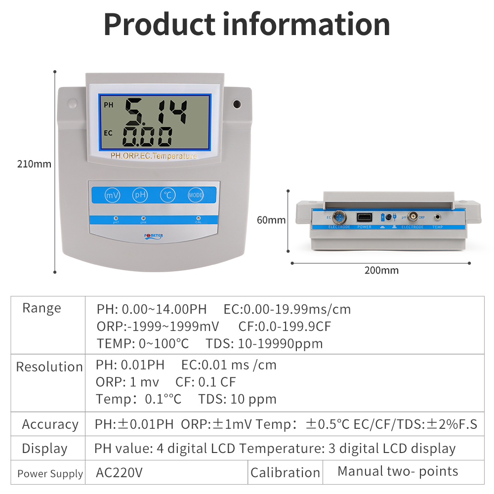 Water Quality Tester PH/TDS/EC - Marine Aquarium Water Test Kit review and price