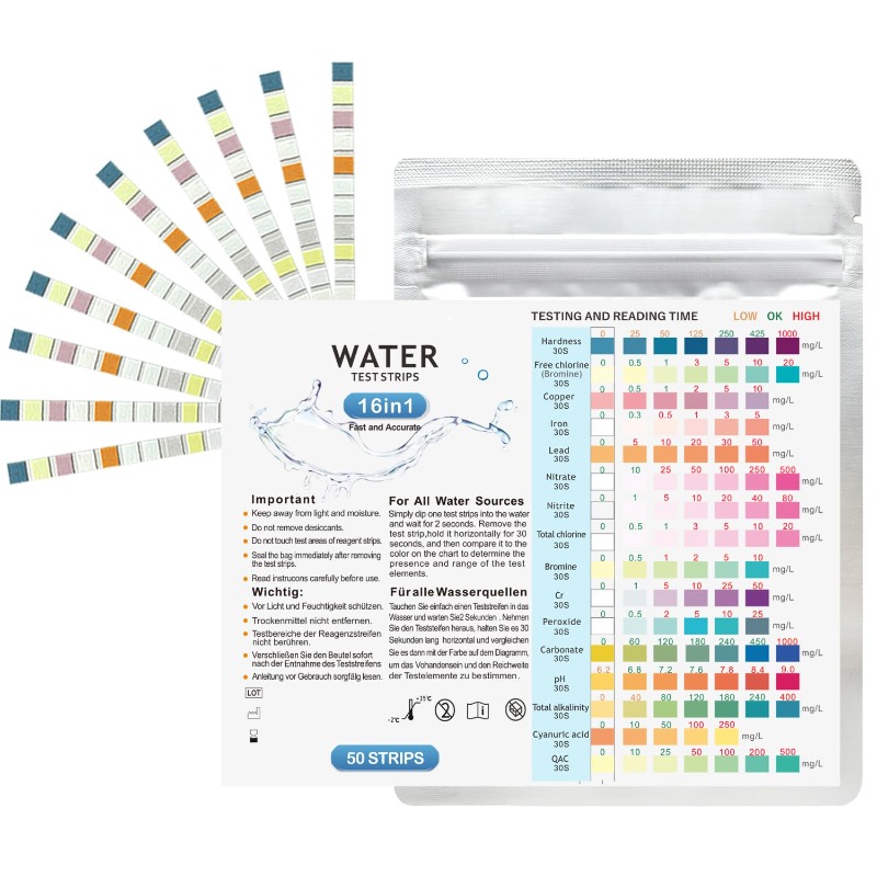 Aquarium Test Strips Freshwate - Marine Aquarium Water Test Kit review and price