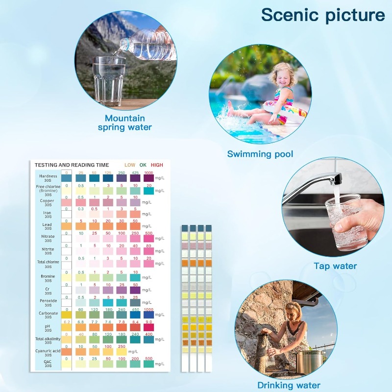Aquarium Test Strips Freshwate - Marine Aquarium Water Test Kit review and price