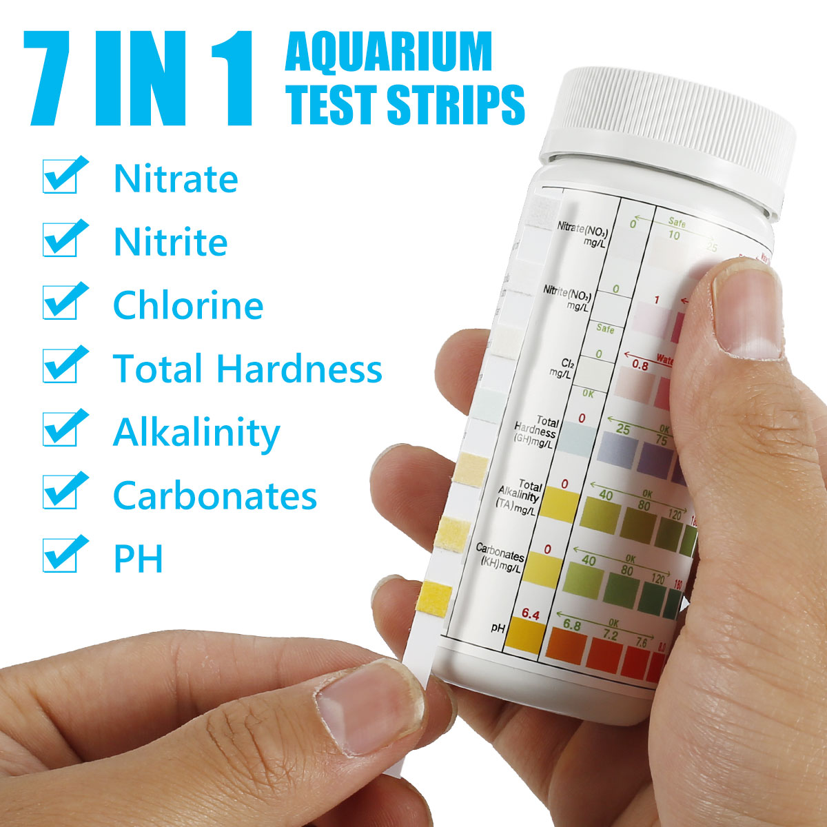 100/200Pcs Aquarium Test Strip - Marine Aquarium Water Test Kit review and price
