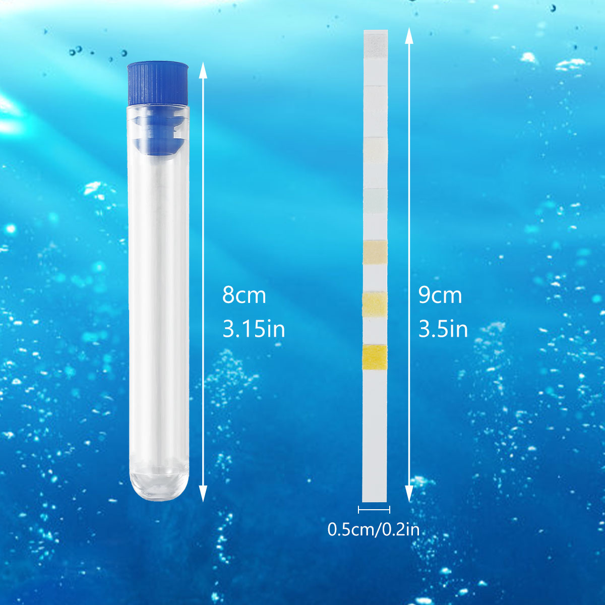 100/200Pcs Aquarium Test Strip - Marine Aquarium Water Test Kit review and price