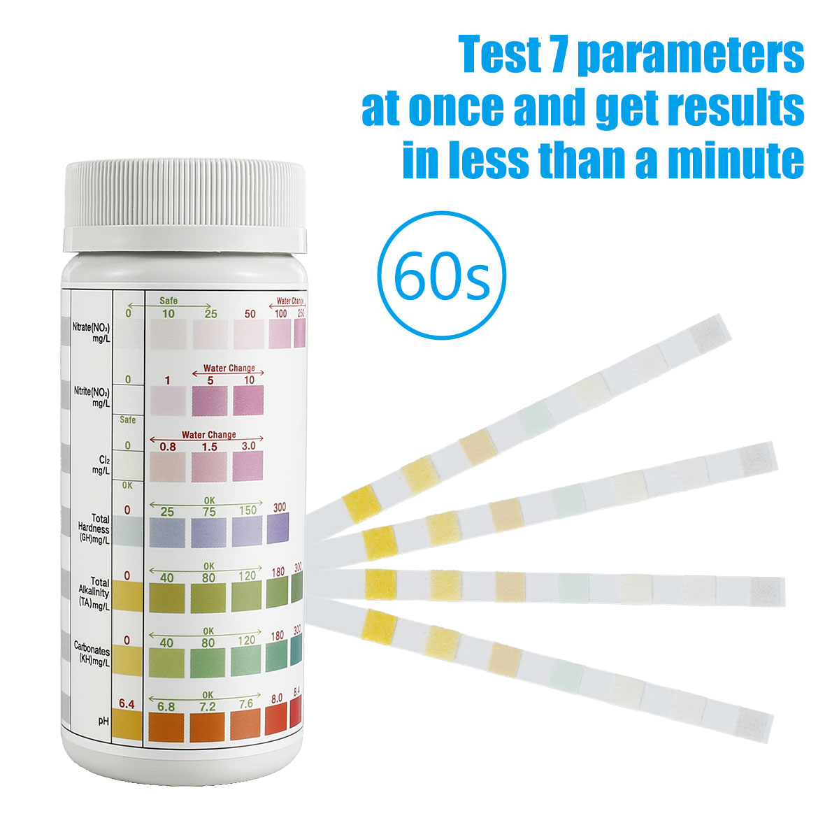 100/200Pcs Aquarium Test Strip - Marine Aquarium Water Test Kit review and price
