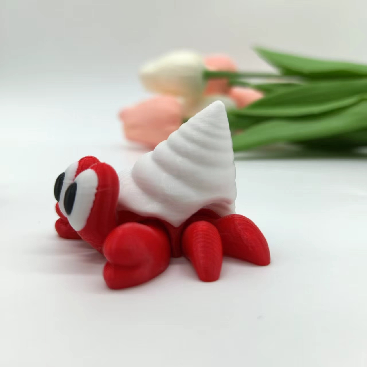 3D Printed Hermit Crab Statue, - Marine Aquarium Hermit Crab review and price